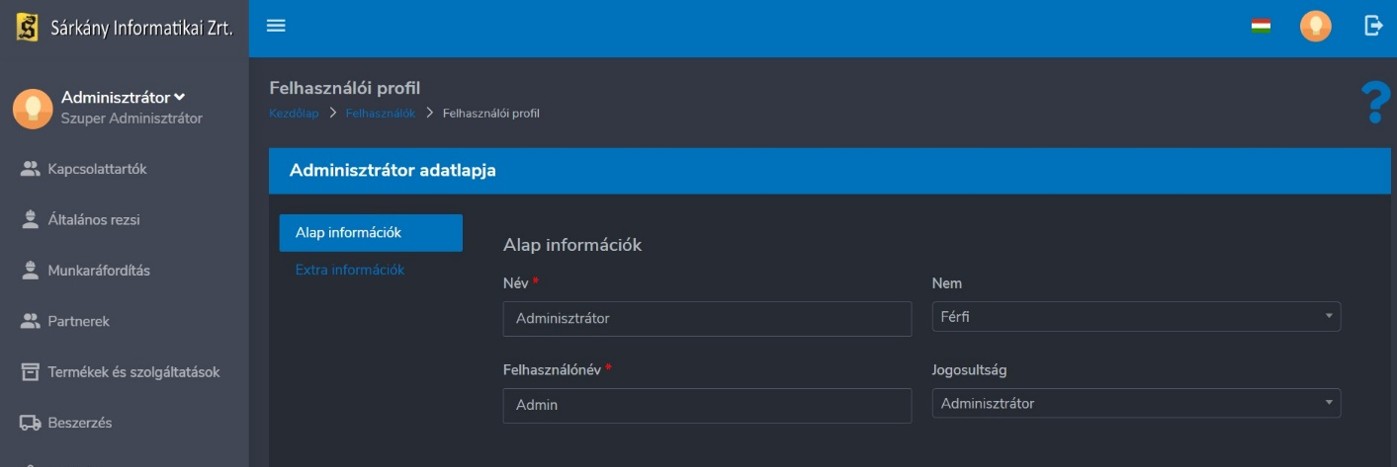 user